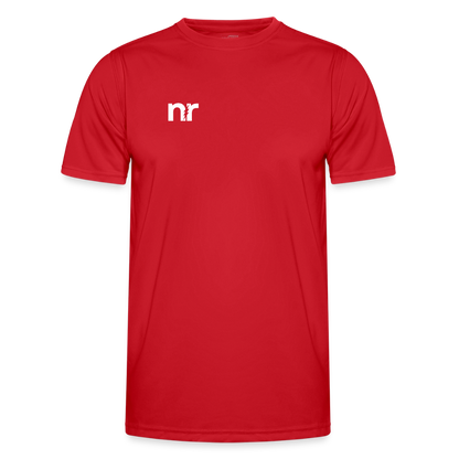 Nicture Running START RUN STOP Shirt - Rot