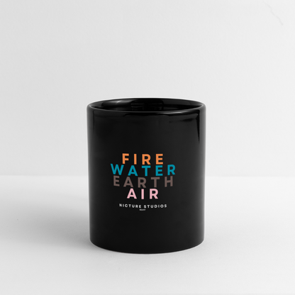 Elemental Colour Mug - black