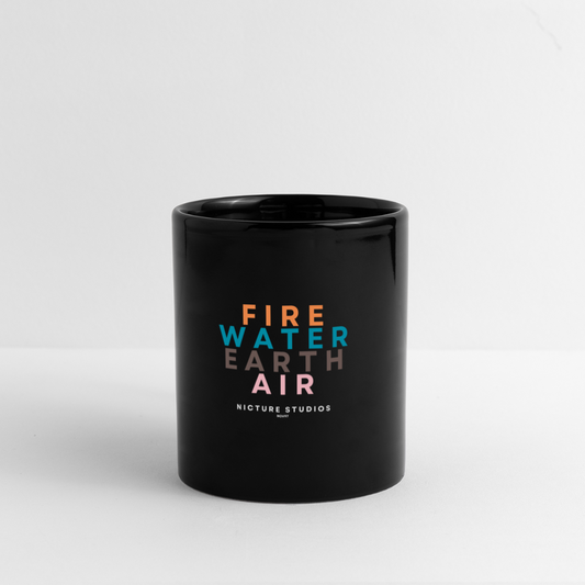 Elemental Colour Mug - black