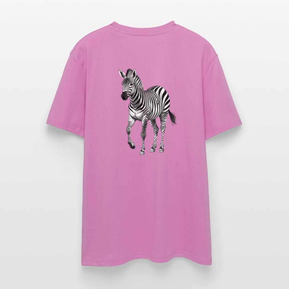 Zebra Unisex Bio-T-Shirt - Pink