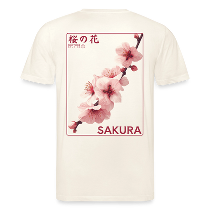 Sakura Line Unisex Bio-T-Shirt - Naturweiß 