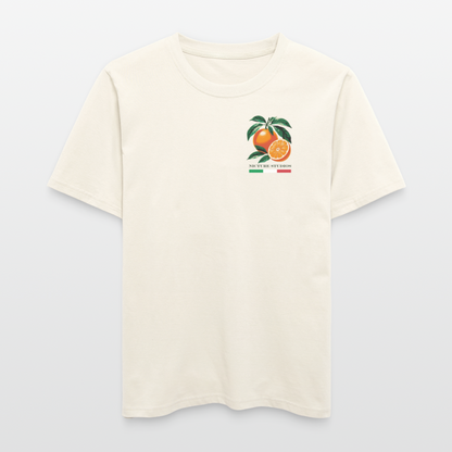 "Arancia" Relaxed Fit Unisex Bio-T-Shirt - Naturweiß 