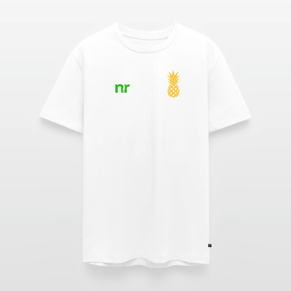 Nicture Running Pineapple Everyday T-Shirt - Weiß