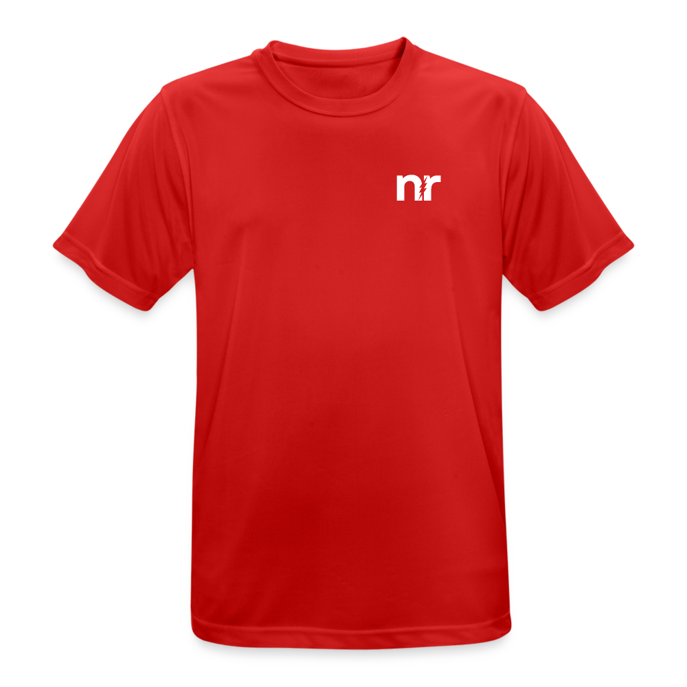 Nicture Running Breathable T-Shirt - red