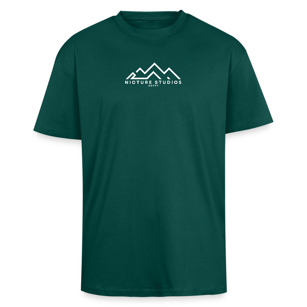 Outdoor Oversize T-Shirt - hunter Green