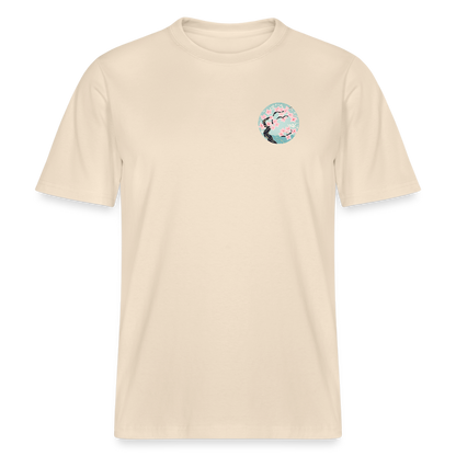 Cherry Blossom Japanese Relaxed Fit Unisex Bio-T-Shirt - Weißgrau