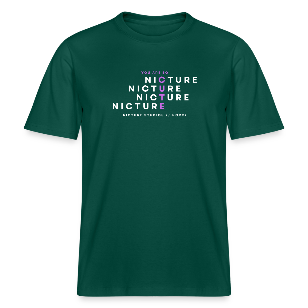 YOU ARE SO CUTE Relaxed Fit Unisex Organic T-Shirt - Forest