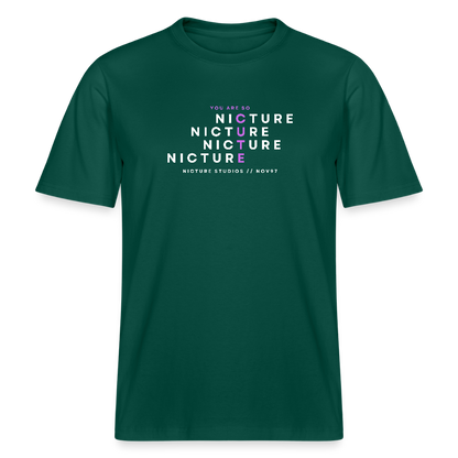 YOU ARE SO CUTE Relaxed Fit Unisex Organic T-Shirt - Forest