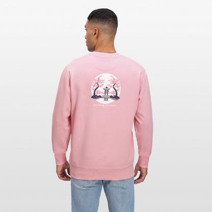 Japanese Cherry Blossom Unisex Bio-Sweatshirt - Hellrosa