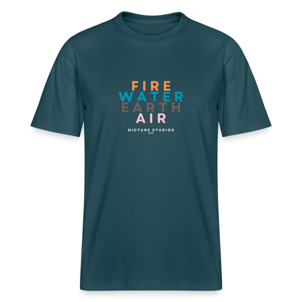 Elemental Relaxed Fit Unisex Organic T-Shirt - stargazer