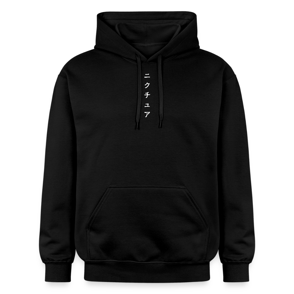 Japanese Geisha Unisex Soft Hoodie - Schwarz