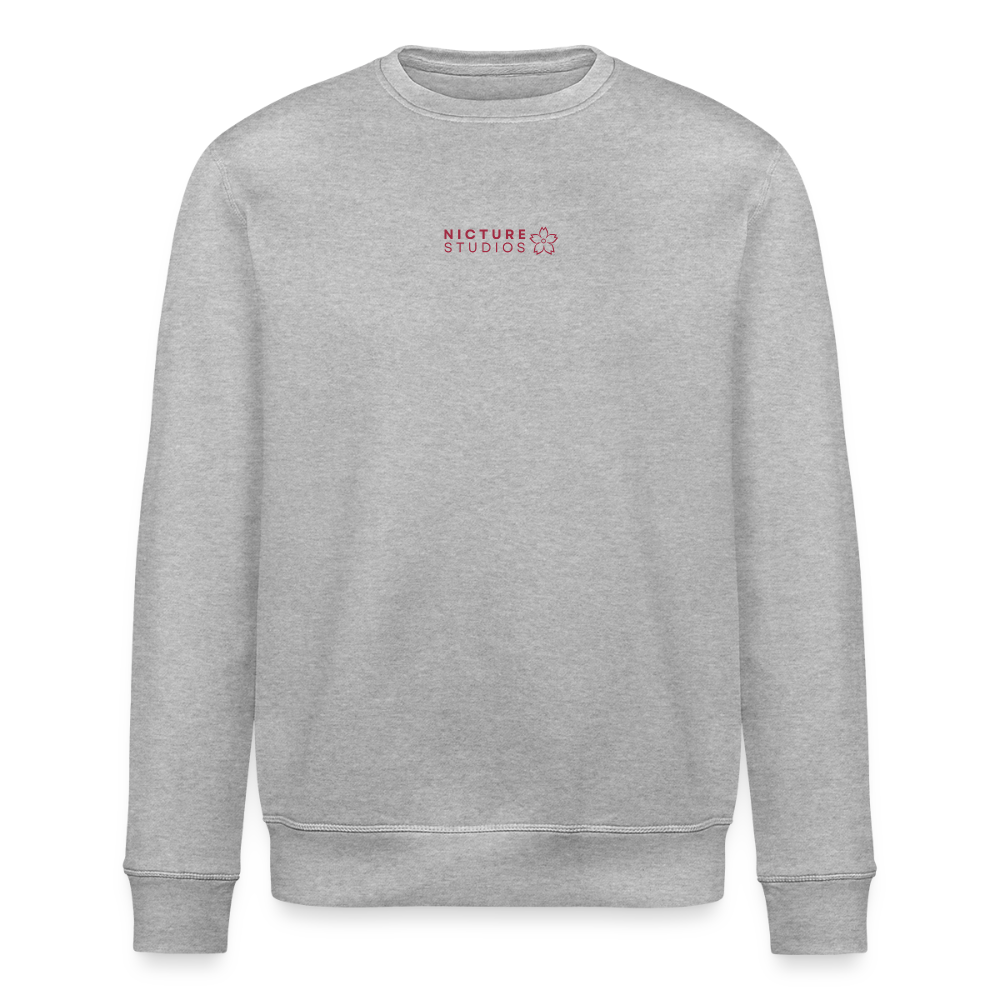 Sakura Line Unisex Bio-Sweatshirt - Grau meliert