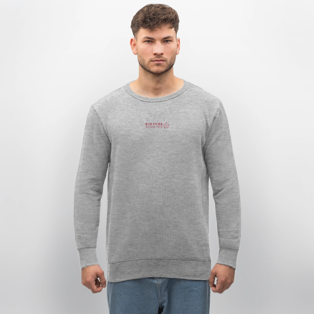 Sakura Line Unisex Bio-Sweatshirt - Grau meliert