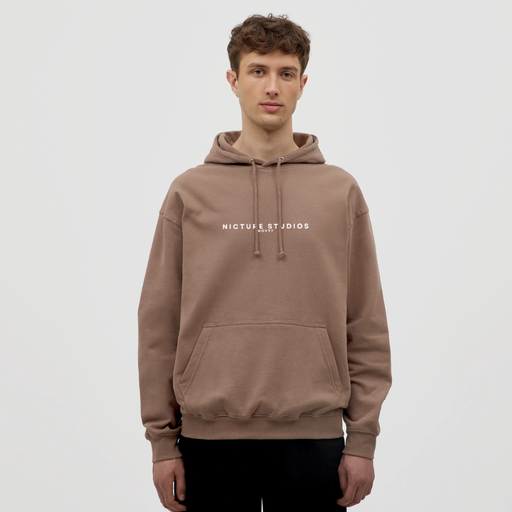 Basic Unisex Hoodie - Mokka