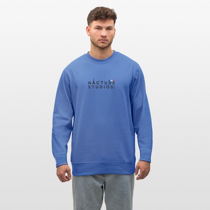 Paris Unisex Organic Sweatshirt - Blau