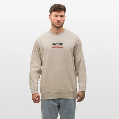 Lorem Ipsum Unisex Organic Sweatshirt - Beige