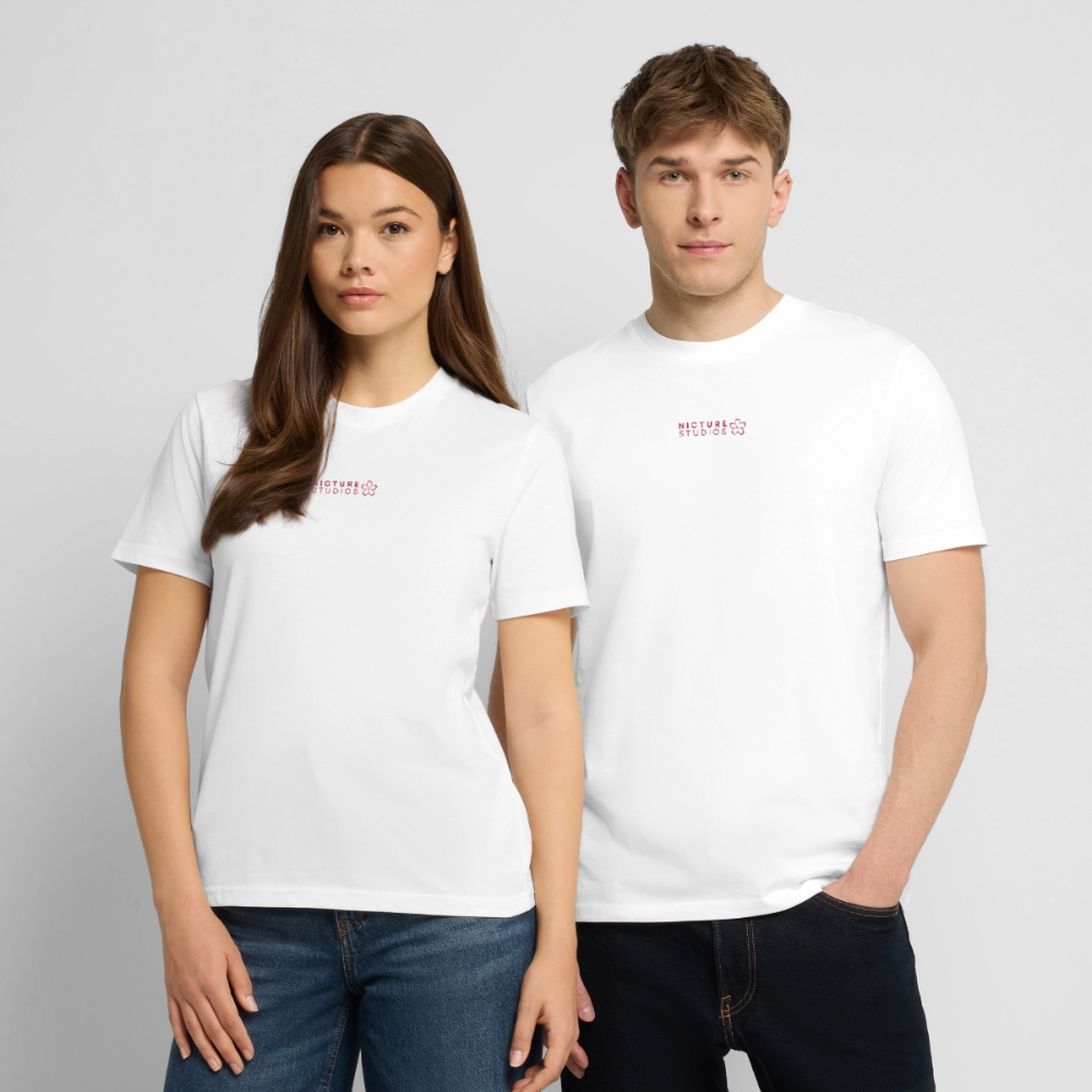 Sakura Line Unisex Bio-T-Shirt - Weiß