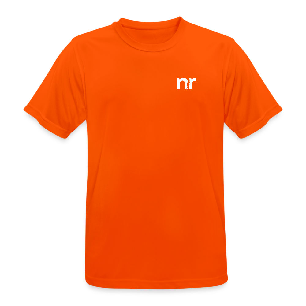 Nicture Running Breathable T-Shirt - neon orange
