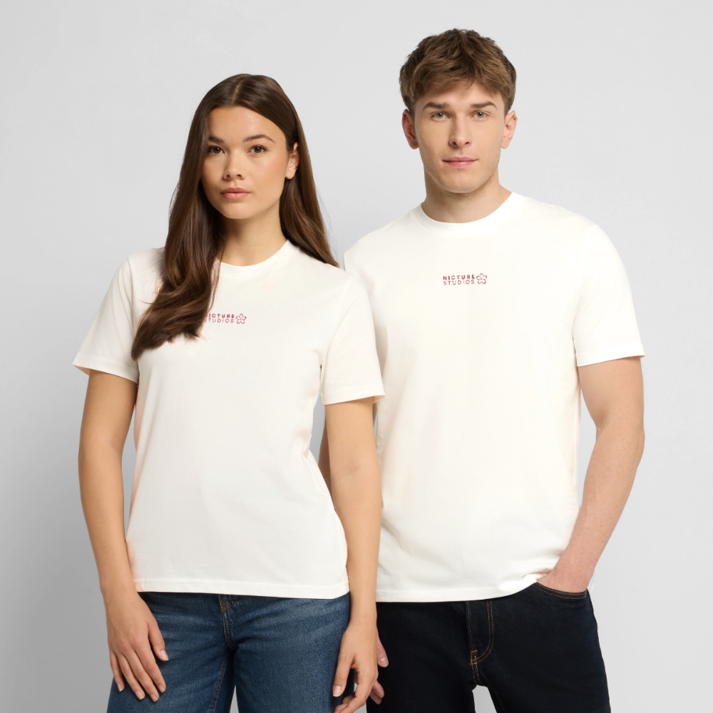 Sakura Line Unisex Bio-T-Shirt - Naturweiß 
