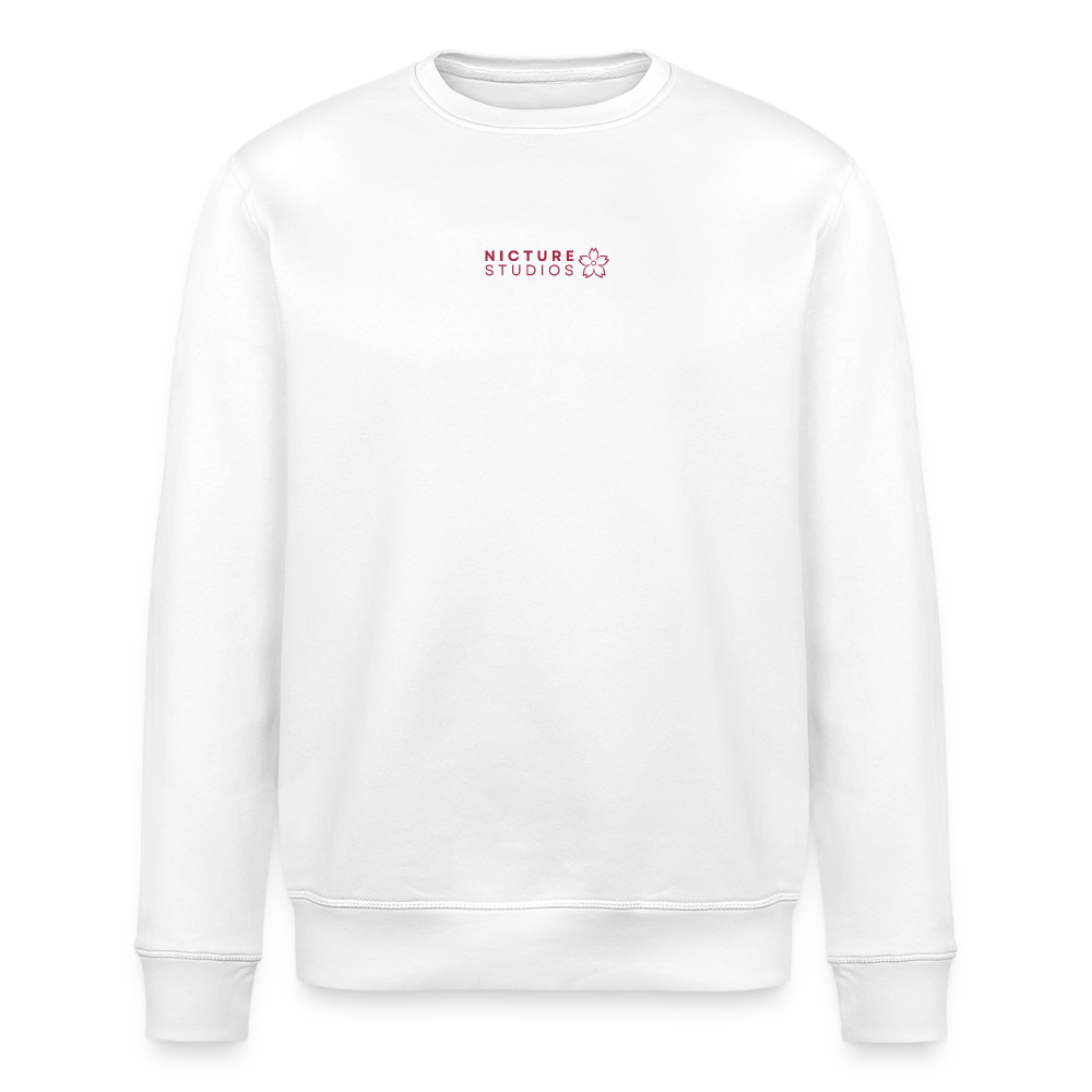 Sakura Line Unisex Bio-Sweatshirt - Weiß