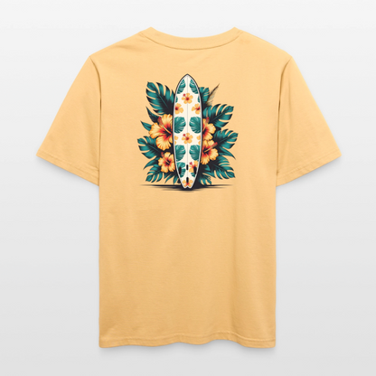 Surf Relaxed Fit Unisex Bio-T-Shirt - Hellgelb
