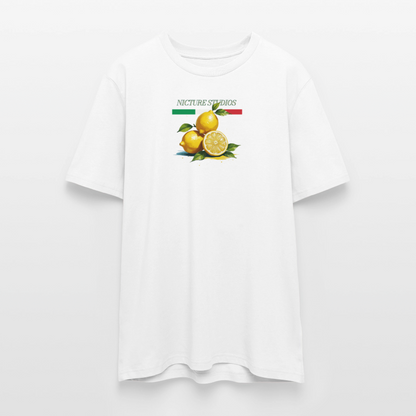"Limone due" Unisex Bio-T-Shirt - Weiß