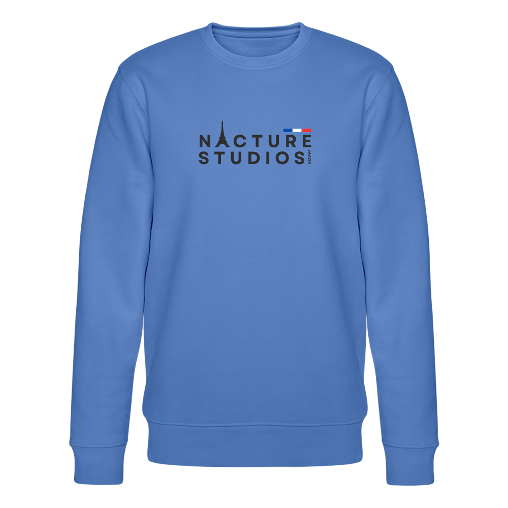 Paris Unisex Organic Sweatshirt - bright blue