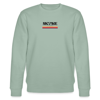Lorem Ipsum Unisex Organic Sweatshirt - Helles Graugrün