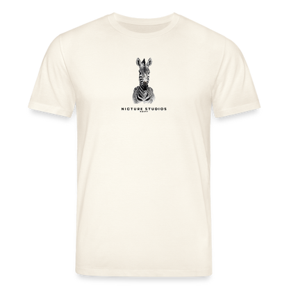 Zebra Unisex Bio-T-Shirt - Naturweiß 