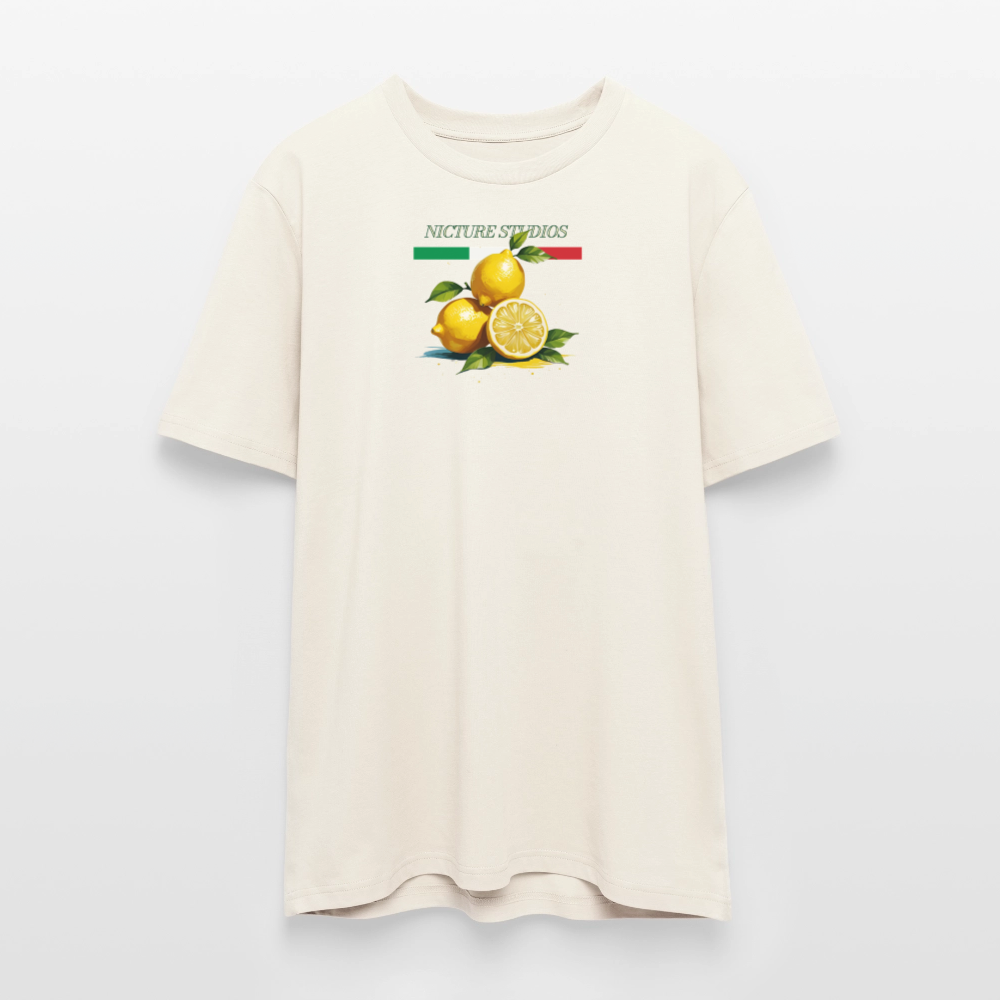 "Limone due" Unisex Bio-T-Shirt - Naturweiß 