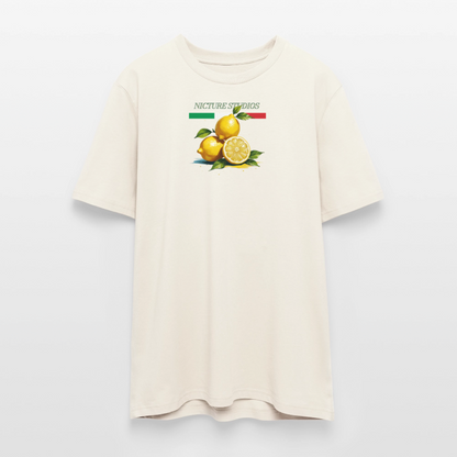 "Limone due" Unisex Bio-T-Shirt - Naturweiß 