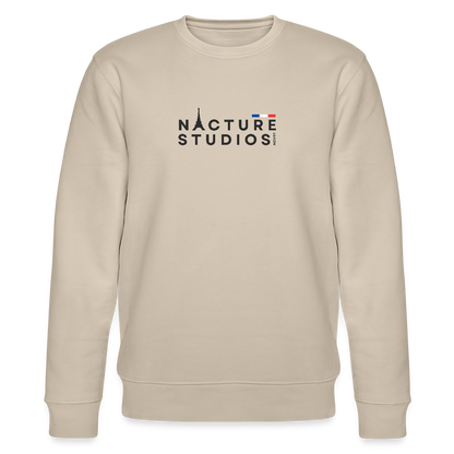Paris Unisex Organic Sweatshirt - Beige