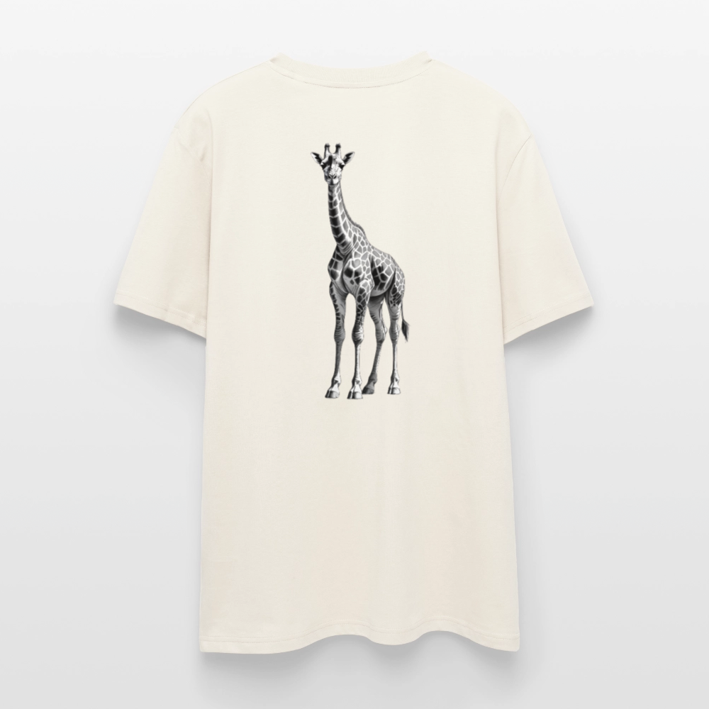 Giraffe Unisex Bio-T-Shirt - Naturweiß 