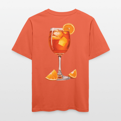 "Arancia due" Relaxed Fit Unisex Bio-T-Shirt - Hellrot