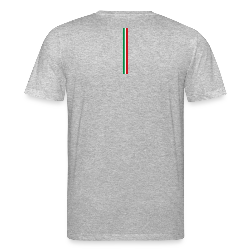 "Limone due" Unisex Bio-T-Shirt - Grau meliert