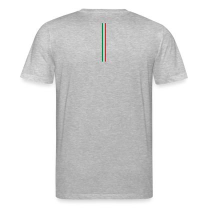 "Limone due" Unisex Bio-T-Shirt - Grau meliert