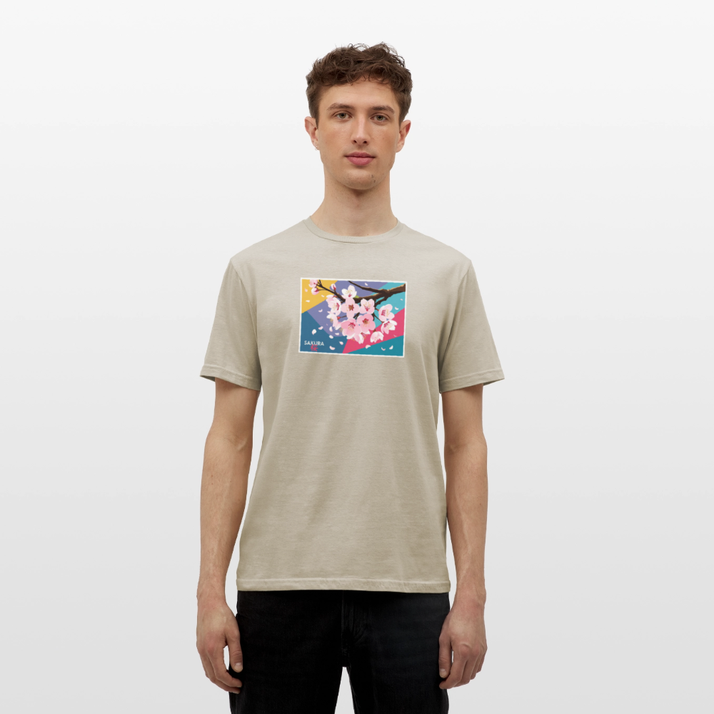 Sakura Japanese T-Shirt - Sandbeige