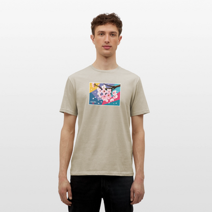 Sakura Japanese T-Shirt - Sandbeige