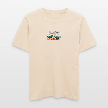 Surf Relaxed Fit Unisex Bio-T-Shirt - Weißgrau