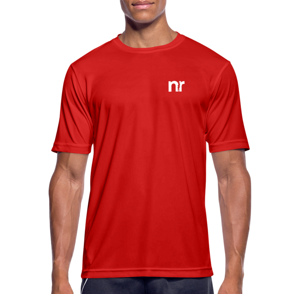 Nicture Running Breathable T-Shirt - red