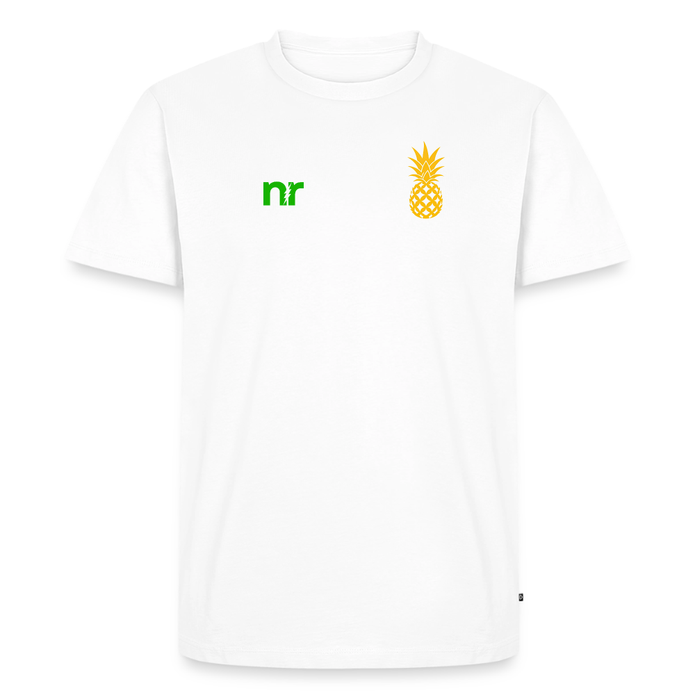 Nicture Running Pineapple Everyday T-Shirt - Weiß