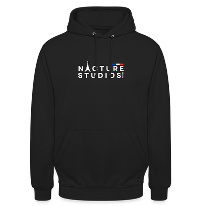 Paris Unisex Hoodie - Schwarz