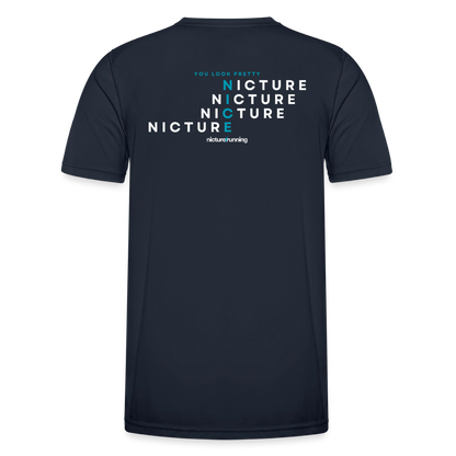 YOU LOOK PRETTY NICE Laufshirt Nicture Running - Navy