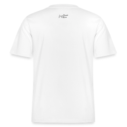 Sonne Mond Sterne Relaxed Fit Unisex Bio-T-Shirt - Weiß