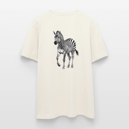 Zebra Unisex Bio-T-Shirt - Naturweiß 
