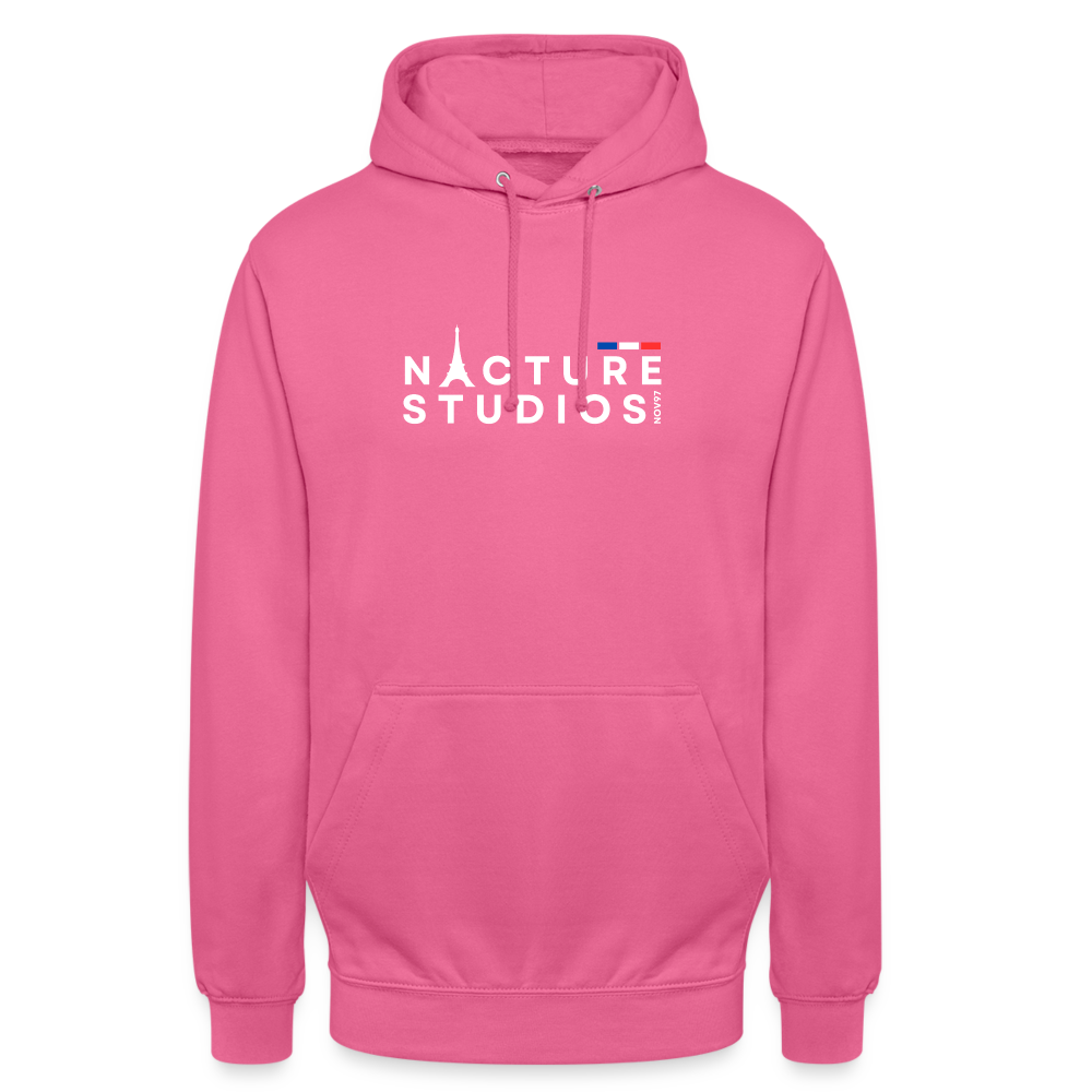 Paris Unisex Hoodie - pink