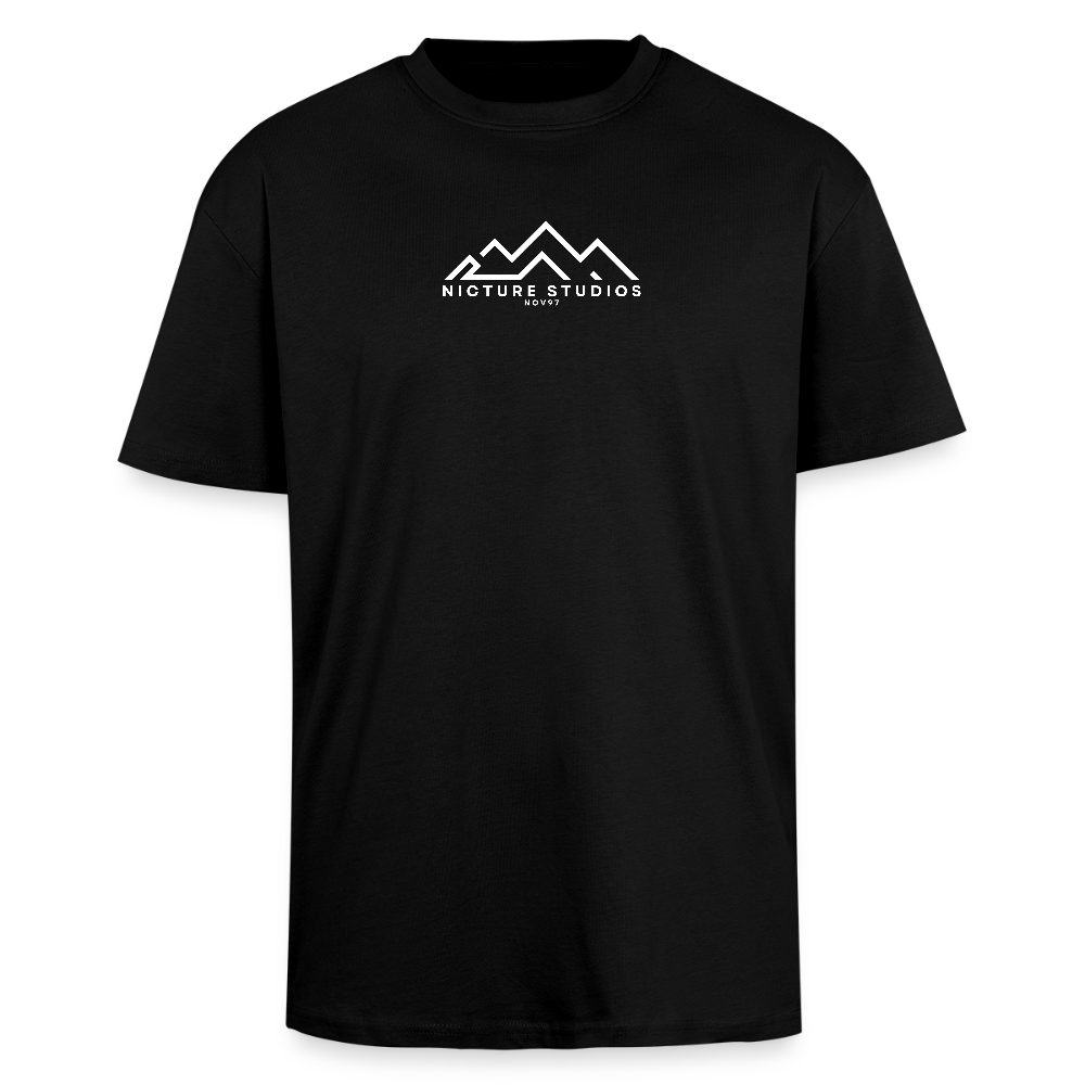 Outdoor Oversize T-Shirt - Schwarz
