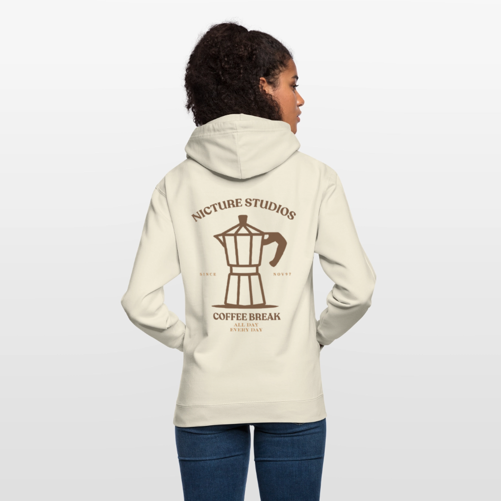 Coffee Break Unisex Hoodie - Vanille-Milchshake
