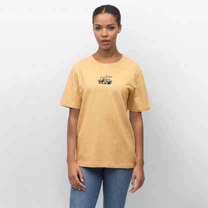 Surf Relaxed Fit Unisex Bio-T-Shirt - Hellgelb