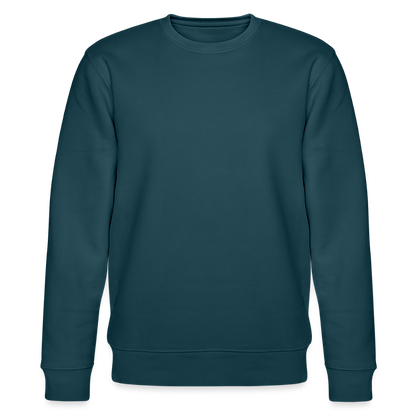 Coffee Break Unisex Bio-Sweatshirt - Dunkles Petrol
